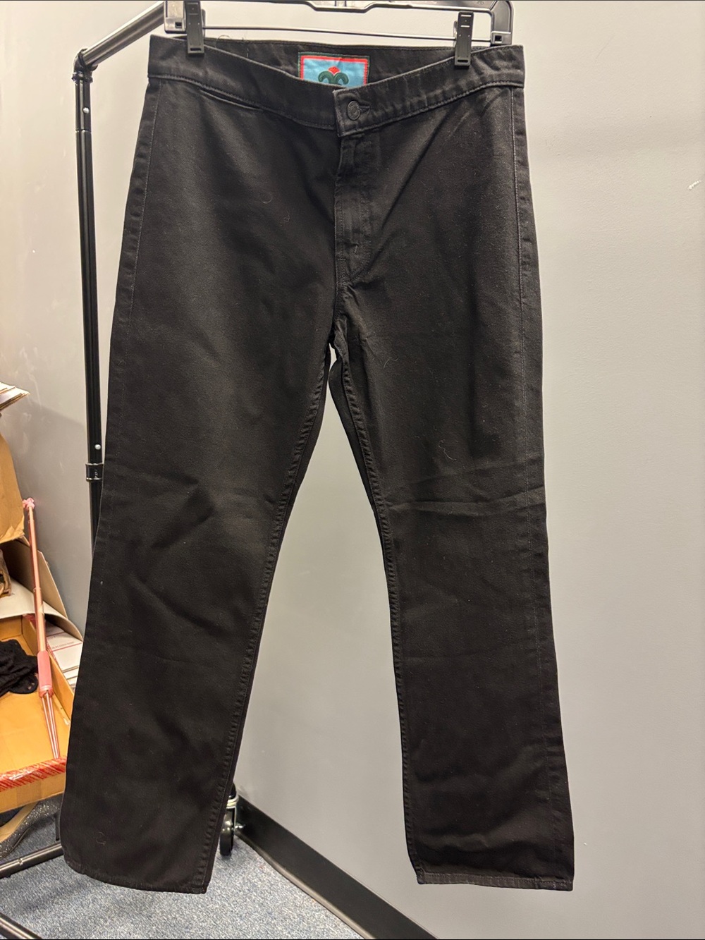 Chole X MOTHER women’s Black Straight Jeans NEW W/O TAG